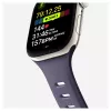 Band Nomad Tempo Band Purple Rubber, compatible with smartwatch, 18 mm width, wrist 135–175 mm