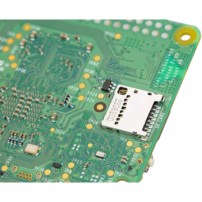 Single-board computer Raspberry Pi 5 development board — 2400 MHz Arm Cortex-A76, up to 16 GB LPDDR4x, MicroSD, USB 3.2, Wi‑Fi 5
