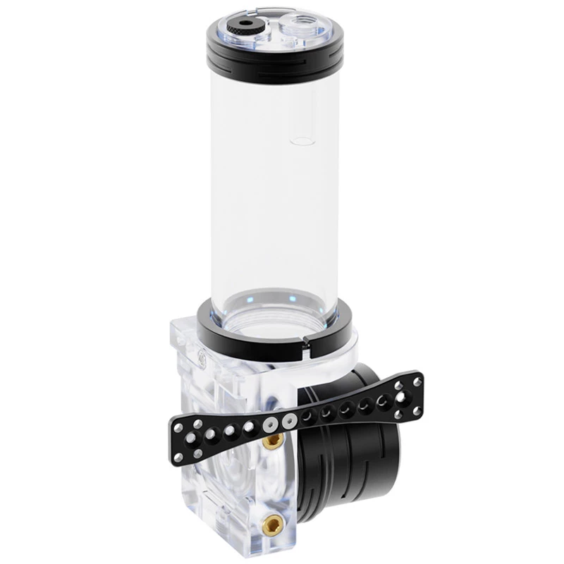 Singularity Computers Protium 2.0 ARGB 150 D5 Reservoir Combo without Pump - acrylic, black