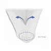 Braided Sleeve DeLOCK 20810 5 m x 19 mm white