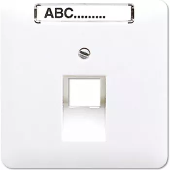 JUNG CD 569-1 NAUA WW - White - Thermoplast - RJ-45