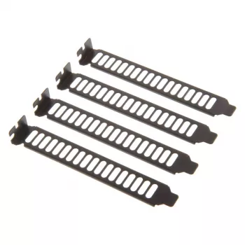 SILVERSTONE Aero Slots panel SST-AEROSLOTS-B — front/rear slot ventilation panel for improved airflow