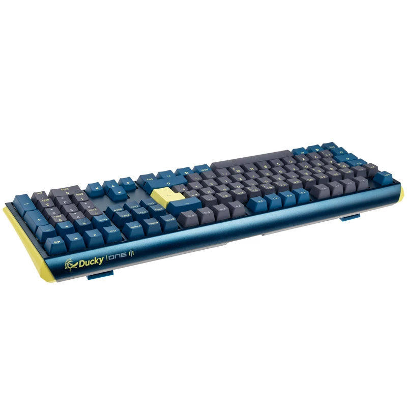 Ducky One 3 Daybreak RGB keyboard Gaming USB Mechanical Black Blue Green