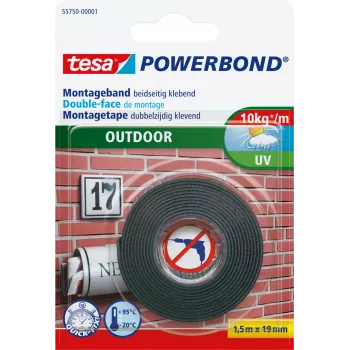 Mounting tape TESA Powerbond OUTDOOR 1.5 m