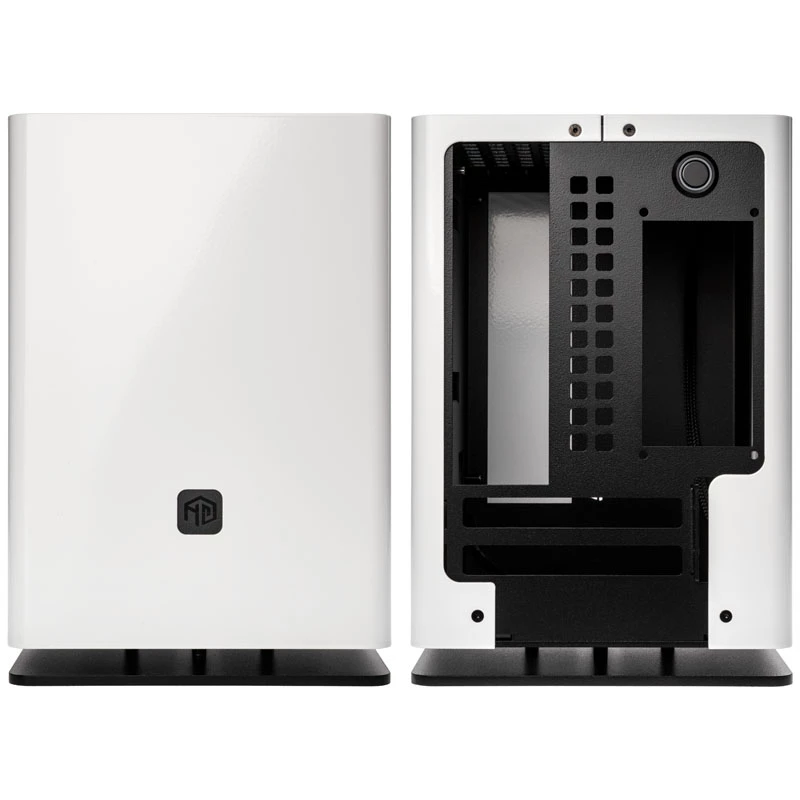 HGC Osmi 3.1 Aluminum Mini-ITX Case - white