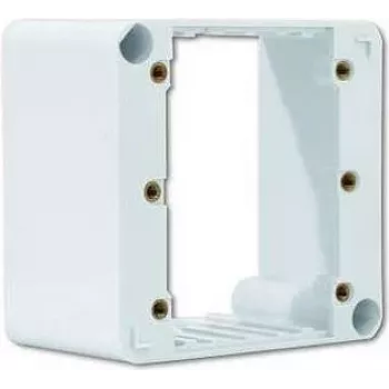 Surface mount enclosure Omnitronic ELA 80711301 White for audio equipment housing