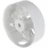 Junction box Hikvision DS-1280ZJ-PT3 — white, universal mount, Ø12 cm, height 40.5 mm, max load 2 kg