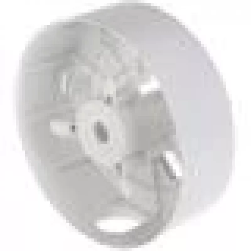 Junction box Hikvision DS-1280ZJ-PT3 — white, universal mount, Ø12 cm, height 40.5 mm, max load 2 kg
