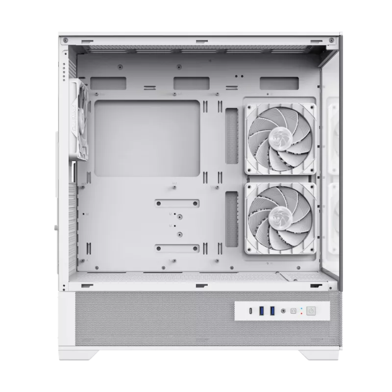 Gamemax Case | VISTA 2 AW | White | Midi Tower | Power supply included No