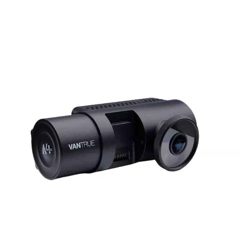 Car dash cam VANTRUE N4 PRO S 3-channel (front + interior + rear), 3840x2160, F/1.8, Wi‑Fi, GPS, 3.19 inch display