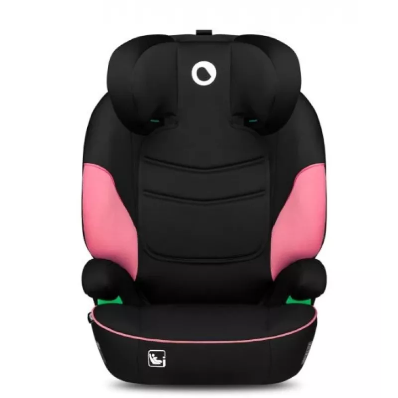 Car seat Lionelo Lars I-Size — Group 2/3 for 100–150 cm, 15–36 kg, Pink