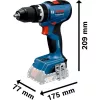 Cordless Impact Wrench Bosch GSB 18V-65 2x 4.0Ah batteries