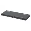 Manhattan 4K@60Hz 8-Port HDMI Splitter with Downscaling, Splits One HDMI Input to Eight HDMI Outputs (1x8), 18G, EDID Switch for Downscaling, Black