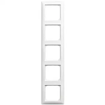 Frame 5-fold Busch-Jaeger busch balance SI alpinwhite 1725-914 (for 5 modules)