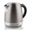 Electric kettle ETA 1.2 L 2100 W, stainless steel housing, grey
