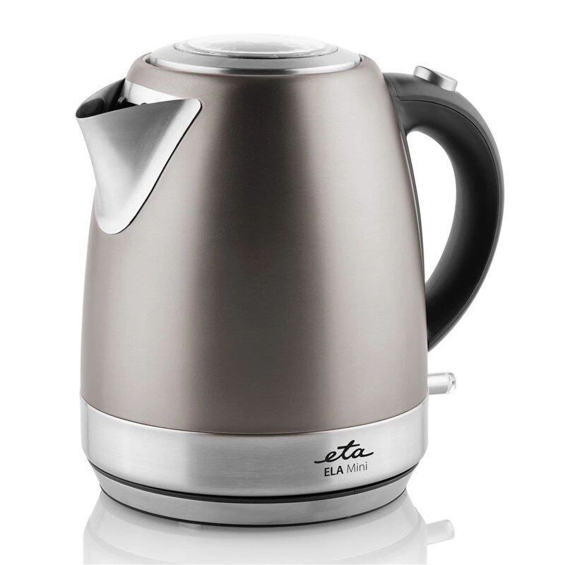 Electric kettle ETA 1.2 L 2100 W, stainless steel housing, grey