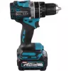 Makita - Rotary Hammer/Driver - Cordless - 2 Speeds - Chuck Key 13 mm - 64 N·m - 2 Batteries, Charger Included - 40 V