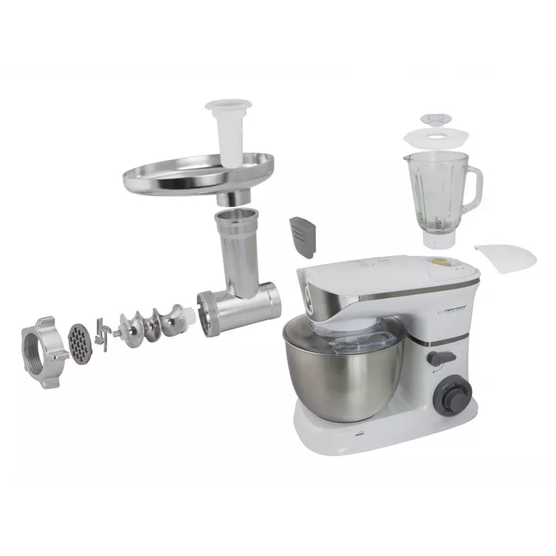 Food Processor Esperanza EKM025 1000 W 5 L Stainless Steel White