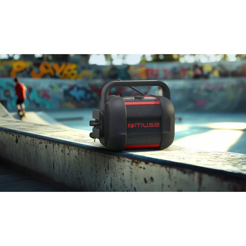 Portable Bluetooth Radio Muse M-968 BTR — 40 W, NFC, Rechargeable Battery