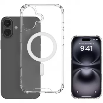 Border Case 4smarts Ibiza for iPhone 17 16 cm Transparent
