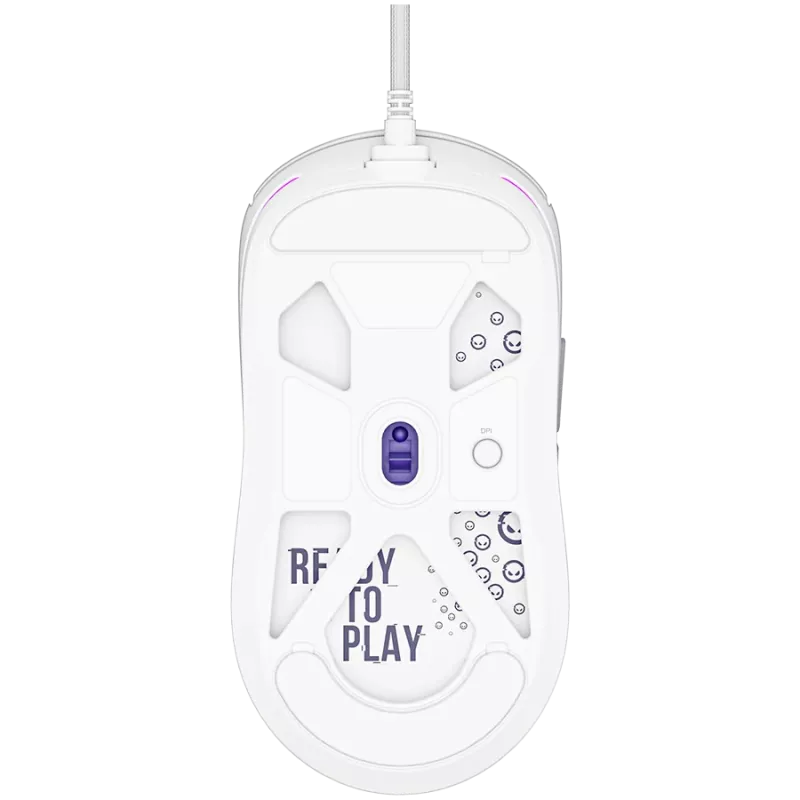 LORGAR MSA10, Ultralight Wired Gaming Mouse Advanced, white