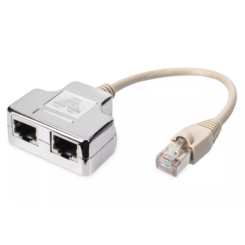 Patch Cable Adapter Digitus CAT 5e shielded 1:1