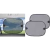 Car sunshade IWH KFZ-Sonnenschutz Springblende black — child-safe mounting