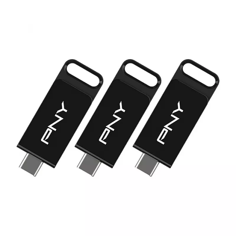 USB flash drive PNY Elite 128 GB USB Type-C 3.2 Gen 1 (3.1 Gen 1) Black