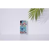 Smartphone case iKins for iPhone XR — white Poppin Rock protective cover