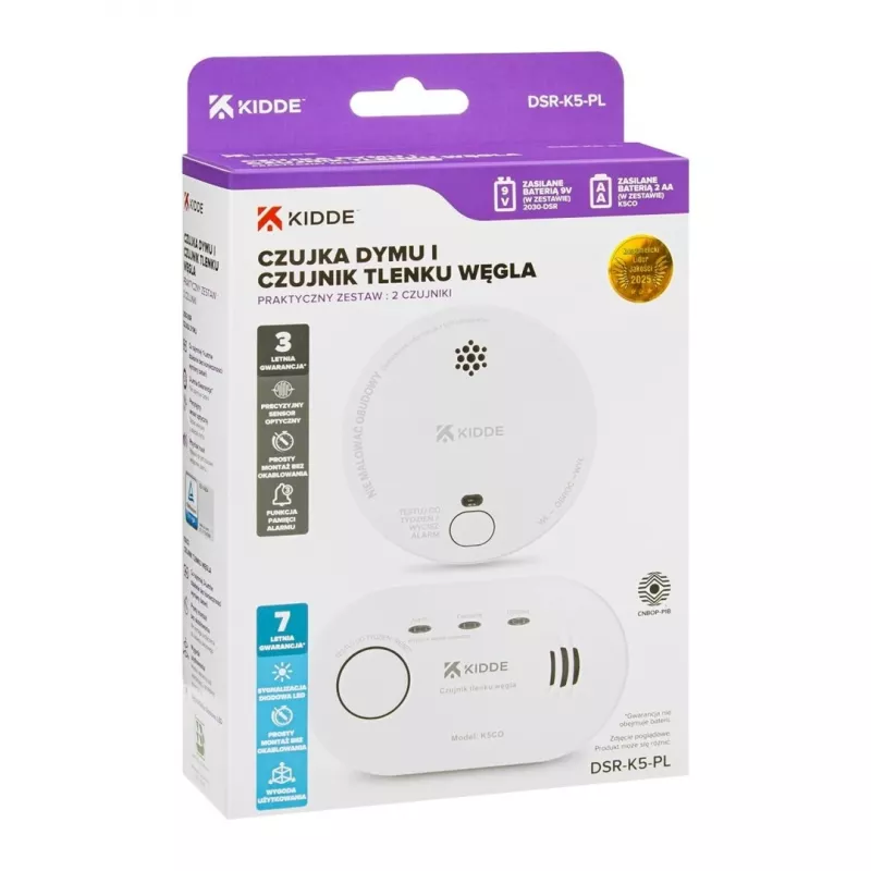 Carbon Monoxide Sensor K5CO + smoke detector 2030-DSR3 KIDDE