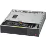 Super Micro Supermicro SC101F - Ultra Small Form Factor - Mini-ITX - without Power Supply - Black (CSE-101F)