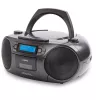 Portable stereo system Aiwa BBTC-550BK Digital 6 W FM PLL Black