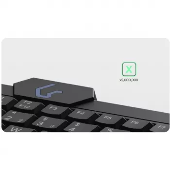 KeySonic KSK-3210ELU (DE) keyboard Home USB QWERTZ German Black