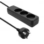 Power strip ProXtend K3-KIT10B 3-way with 10 m cable