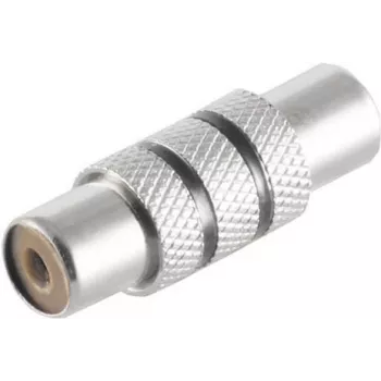 Adapter ShiverPeaks Cinch (RCA) coupling to Cinch coupling 57040-MS, black metal