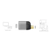 LogiLink CUA0204 USB-C to DisplayPort Cable Gender Changer Black Grey