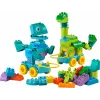 Construction toy LEGO DUPLO 10451 Dinosaurs on Wheels 3-in-1 set, 108 pieces, age 3+, height 220 mm