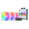 Montech GF120 V2 ARGB Computer case Fan module 12 cm White 3 pc(s)
