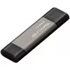 TeamGroup X2 MAX 1TB Dual USB-A/USB-C Flash Drive, USB 3.2 Gen 2, Titanium/Black
