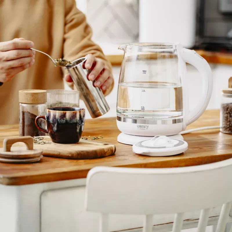 Electric Kettle CAMRY CR 1290w White