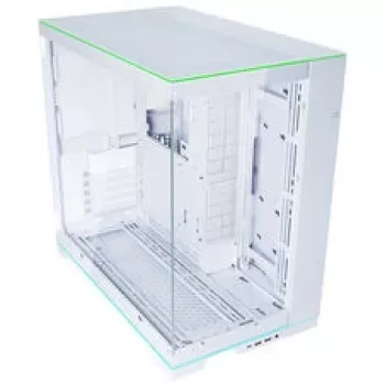 Lian Li O11 Dynamic EVO RGB PC-Enclosure Bundle + HydroShift II LCD-S 360TL AiO- White