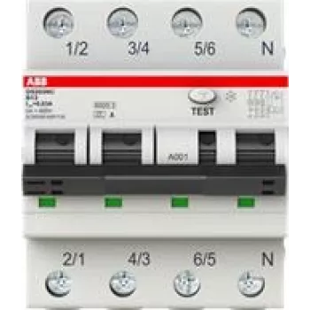 ABB RCBO Switch DS203NCA-B20/03P+N DS203NC B20 A30 (2CSR256140R1205)