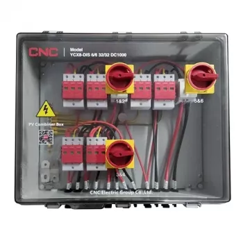 PV Combiner Box CNC NV822324 DC 6in-6out IP66
