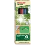 EDDING EcoLine 25 - Black - Blue - Green - Red - Round Tip - Multicolour - Plastic - 1 mm - Multi