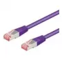 Wentronic Goobay CAT 6 Patch Cable, S/FTP (PiMF), Violet, 20 m - LSZH Halogen-Free, Copper (93540)