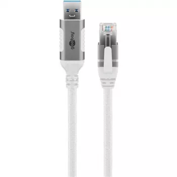 Goobay 74160 - Network Adapter Cable USB 3.0 Type A Gigabit Ethernet 3 m - Network Card - 1.000 Mbps (74160)