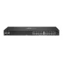 HPE - Aruba 6000 24G 4SFP Switch - Switch - L3 - managed 24 x 10/100/1000 + 4 x Gigabit SFP side-to-side airflow rack-mountable AC 100 127 V / 200 240 V