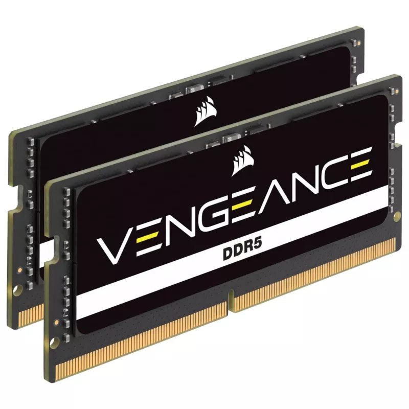 SO-DIMM 64 GB DDR5-4800 (2x 32 GB) Dual-Kit, Memory black, CMSX64GX5M2A4800C40, Vengeance
