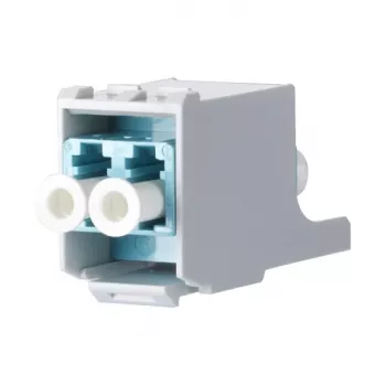METZ CONNECT 15091072-I LWL-Connector LC turquoise - White (15091072-I)