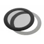 DEMCiflex dust filter 80mm, Round - black/black